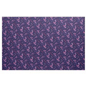 L Monogramm und personalisierte Bezeichnung Louisa Stoff (Fat Quarter (45,7 x 55,9 cm))