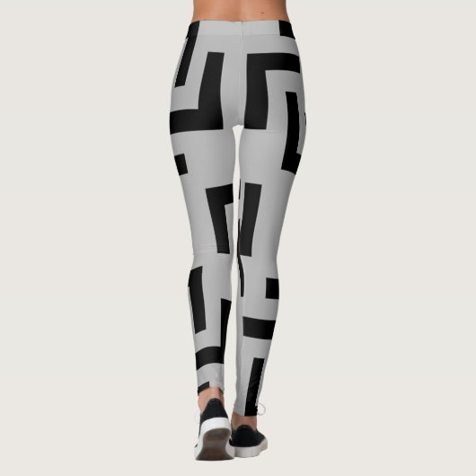 L Musterlegierung Leggings (Rückseite)