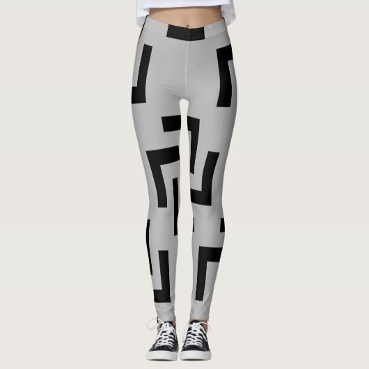 L Musterlegierung Leggings (Vorderseite)