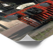 L&N 4-6-2 mit "Flying Scotsman" Poster (Ecke)