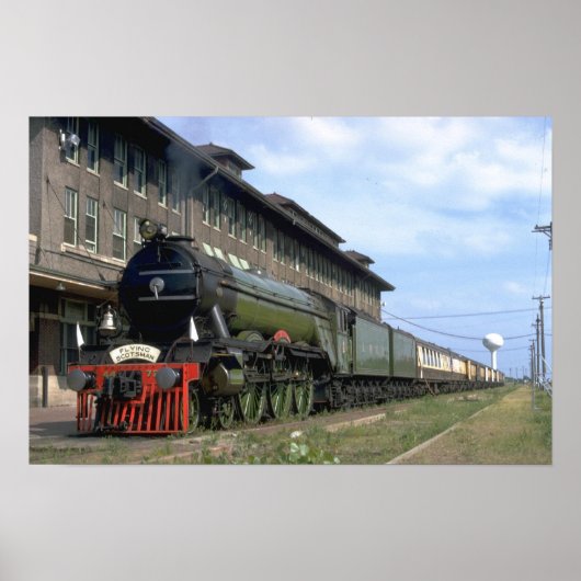 L&N 4-6-2 mit "Flying Scotsman" Poster (Vorne)