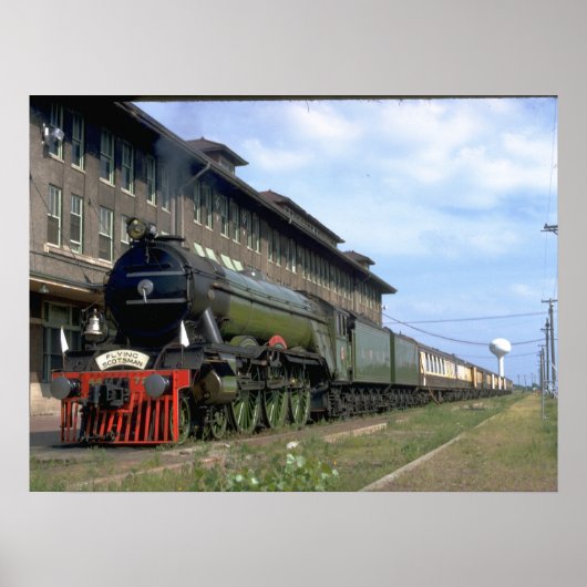 L&N 4-6-2 mit "Flying Scotsman_Trains Poster (Vorne)