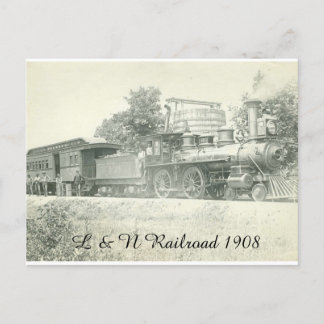 L & N Eisenbahn Postkarte