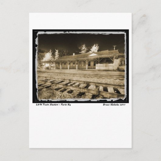 L&N Passagierlager Postkarte (Vorderseite)