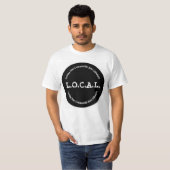 L.O.C.A.L. Der T - Shirt der klassischen Männer (Vorne ganz)