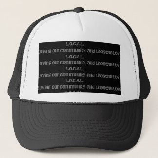 L.O.C.A.L Fernlastfahrer-Hut Truckerkappe