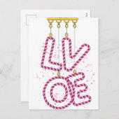 L O FEIERTAGSPOSTKARTE (Vorne/Hinten)