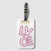 L O GEPÄCKANHÄNGER (Vorderseite Vertikal)