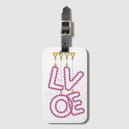 L O GEPÄCKANHÄNGER (Vorderseite Vertikal)