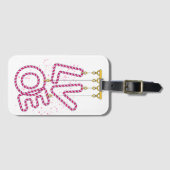 L O GEPÄCKANHÄNGER (Vorderseite (Horizontal))