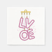 L O SERVIETTE (Vorderseite)