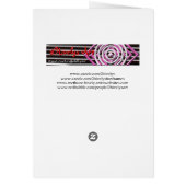 L O V E Blume Blankokarte (Hinten)