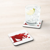 L.O.V.E. Herz Untersetzer (Rechte Seite)