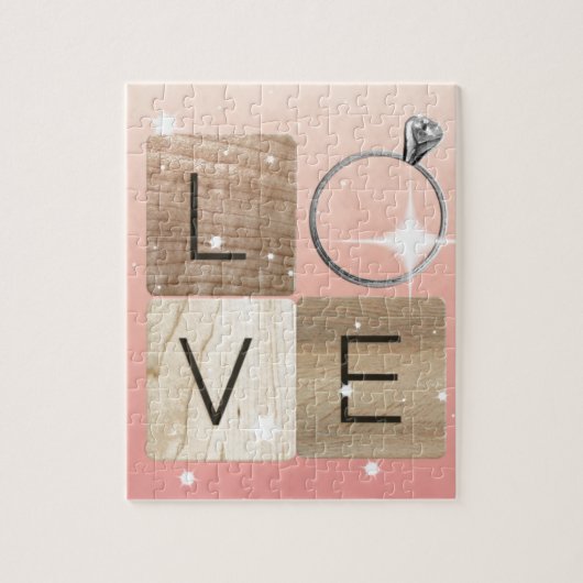 L-o-v-e Kacheln Puzzle (Vertikal)