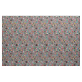 l o v e LOVE Mocha Stoff (Yard (91,4 cm))