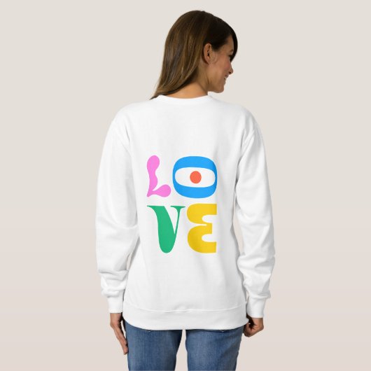 L.O.V.E SWEATSHIRT (Schwarz voll)