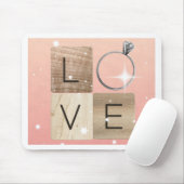 L-o-v-e Tiles Mousepad (Mit Mouse)