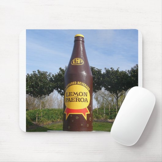 L&P Flasche, Paeroa, NZ Mousepad (Mit Mouse)