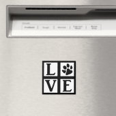 L-paw-VE-Box (benutzerdefinierte Farben) Magnet (In Situ (Geschirrspüler))