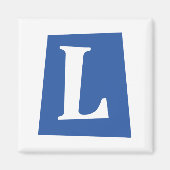 L-paw-VE Retro L Magnet (Vorne)