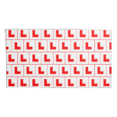 L-Plate Learner Driver / Bachelorette Hen Night Kissenbezug (Rückseite-Rechts)