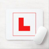 L-Plate Learner Driver / Bachelorette Hen Night Mousepad (Mit Mouse)