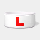 L-Plate Learner Driver / Bachelorette Hen Night Napf (Vorderseite)