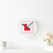 L-Plate Learner Driver / Bachelorette Hen Night Runde Wanduhr (Zuhause)
