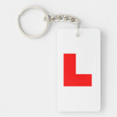 L-Plate Learner Driver / Bachelorette Hen Night Schlüsselanhänger (Vorderseite)