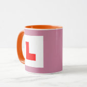 L-Plate Learner Driver / Bachelorette Hen Night Tasse (Vorderseite Links)