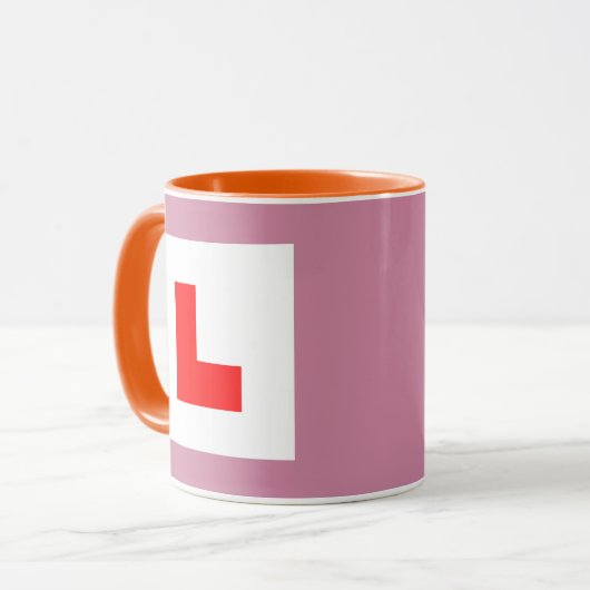 L-Plate Learner Driver / Bachelorette Hen Night Tasse (Vorderseite Links)