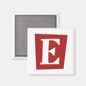 L-Pw-VE Retro E Magnet (Vorderseite/Rückseite)