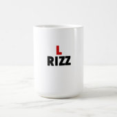 L rizz hoodie funies kaffeetasse (Mittel)