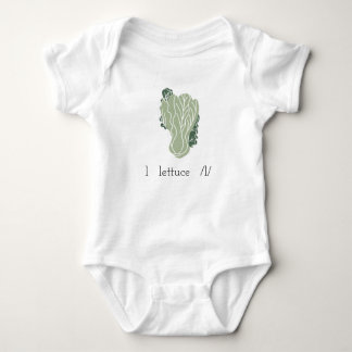 l Salat /l/ Baby-Bodysuit Baby Strampler