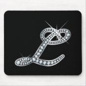 L-Skript "Diamond Bling" Mousepad (Vorne)