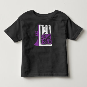 L Train Brass Band Logo - Kleinkind Black Tshirt