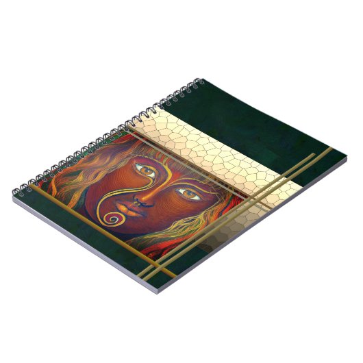 L-V Spiral Foto Notebook Notizblock (Linke Seite)