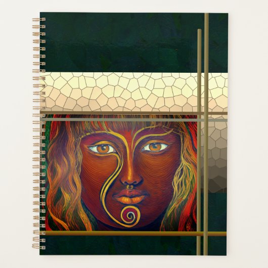 L-V Spiral Foto Notebook Planer (Vorderseite)