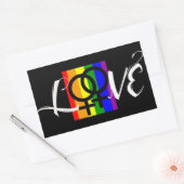 L ♀ VE AUTOAUFKLEBER RECHTECKIGER AUFKLEBER (Umschlag)