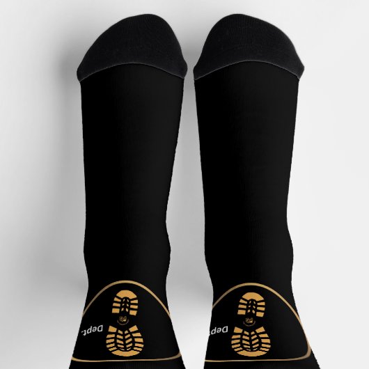 L.W.H. Eigenschaften, LLC-Monogramm Socken (Oben)