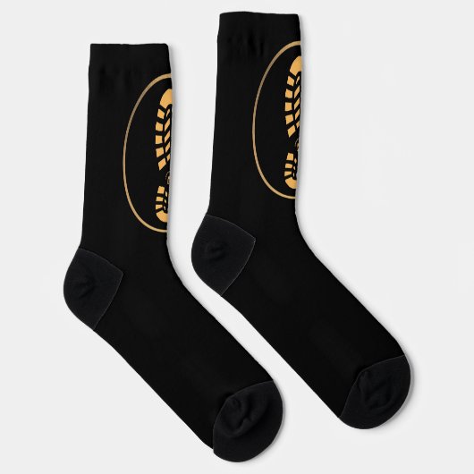 L.W.H. Eigenschaften, LLC-Monogramm Socken (Rechts)