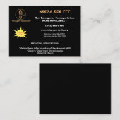 L.W.H. Properties, LLC mail Flyer für Wohnungen Mitteilungskarte (Vorne/Hinten)