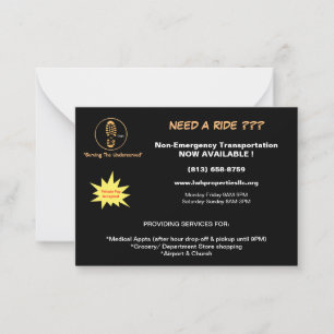 L.W.H. Properties, LLC mail Flyer für Wohnungen Mitteilungskarte