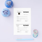 L.W.H. Ride Receipt für Eigenschaften Flyer (Einzeln)