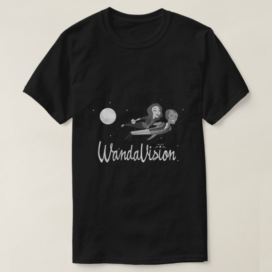 l WandaVision Wanda und Vision 60er Moonlight Flig T-Shirt (Design vorne)