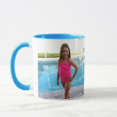 L werden fertig zum Schwimmen Tasse (Links)