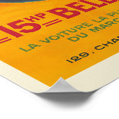 La 15 hp Bellanger | Leonetto Cappiello Poster (Ecke)