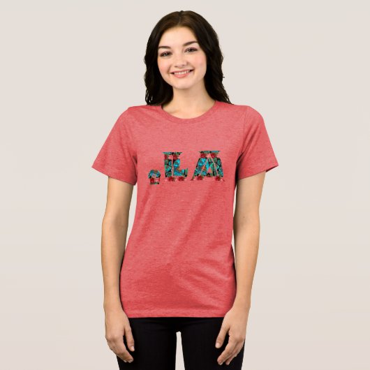 ,LA 8 Tri-Blend SHIRT (Vorderseite voll)