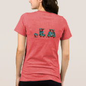 ,LA 8 Tri-Blend SHIRT (Rückseite)