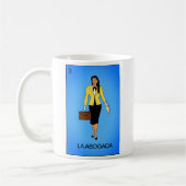 La Abogada! Kaffeetasse (Links)